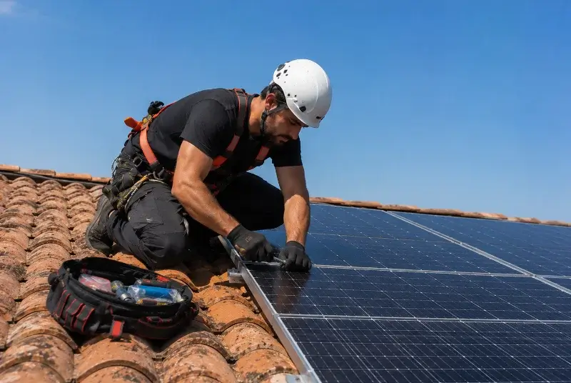 Maintenance et monitoring de panneaux solaires à Malataverne