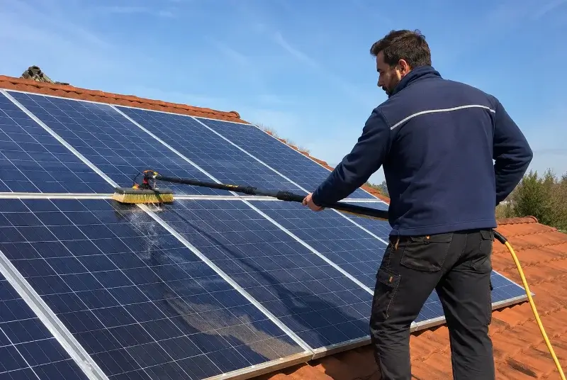 Nettoyage et entretien de panneaux solaires à Malataverne